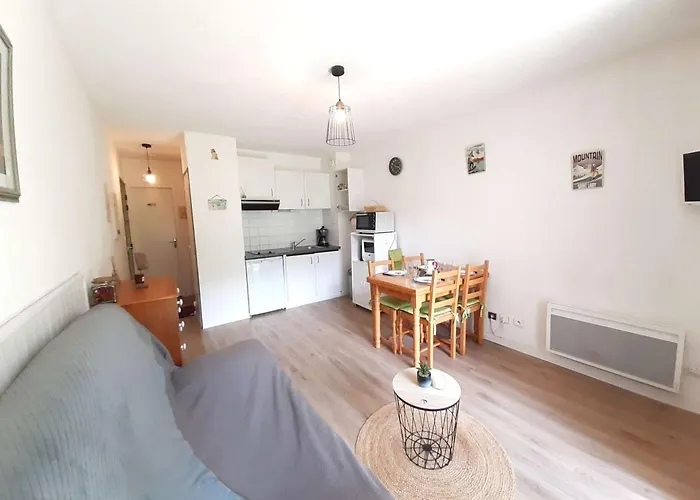 Appartement T2 à Vielle-aure, 4 Pers, Balcon Sud, Parking, Kitchenette équipée, Proche Commodités - Fr-1-457-325 Vielle-Aure